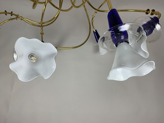 Image 1 of Borek Sipek Principessa Kronleuchter Muranoglas Italien