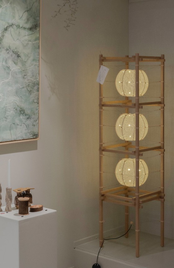 Image 1 of Volare S3 floor lamp by Dutch designer Sjang Niederwieser