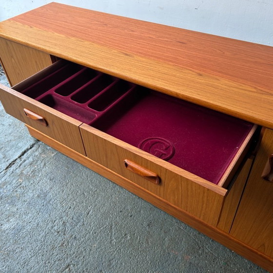 Image 1 of Rare buffet G Plan Fresco en teck, style Mid-Century des années 1960/70, par V B Wilkins