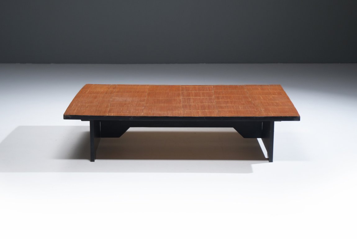 XL Bamboo Coffee Table style Axel Vervoordt Wabi Sabi - Japan