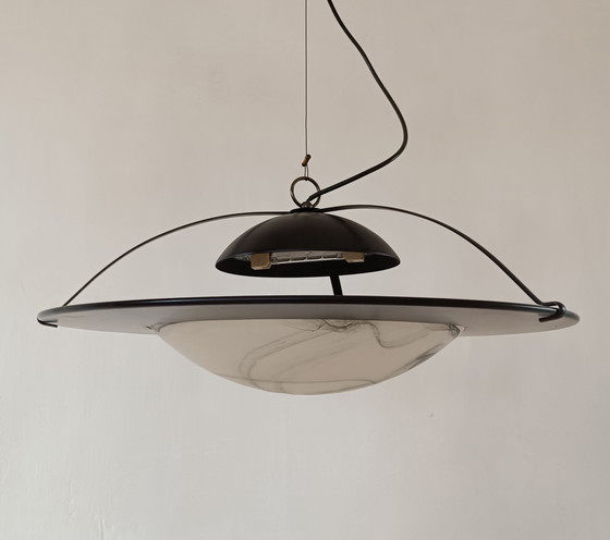 Image 1 of UFO Hanglamp Murano Mid Century Modern