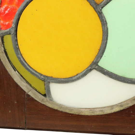 Image 1 of Colorful Stained Glass Panel