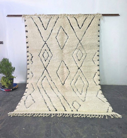 Alfombra bereber Beni Ouarain 300x200 hecha a mano