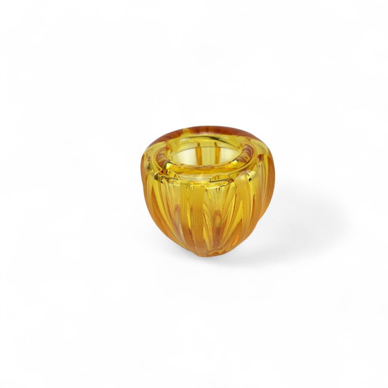 Image 1 of WMF Vase en verre Ambre Ambre Art Déco Walter Dexel