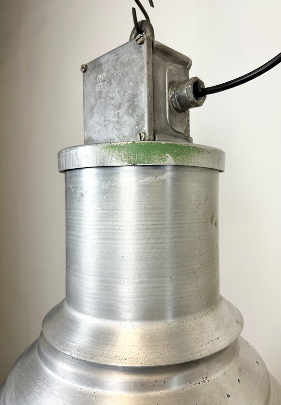 Image 1 of Grande lampada a sospensione industriale in alluminio di Elektrosvit, anni '60