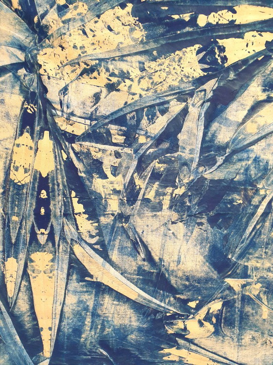Jürgen Angeler - Blue Golden Jungle – Paintings & Drawings, Canvas (photo 19 of 22)