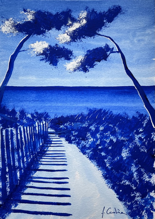 Artist's sketch 21x15cm