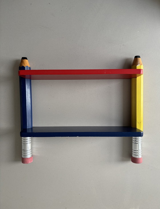 Image 1 of Vintage Pierre Sala potloodrek Memphis style jaren 80