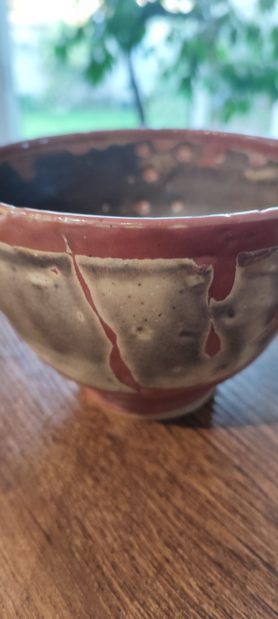 Image 1 of gres porcelánico esmaltado de los años 70 firmado