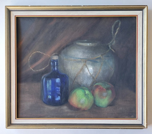 Nature morte au pastel de l'école européenne (1917)