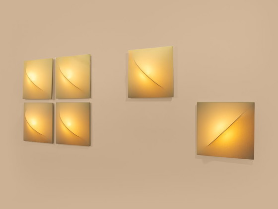 Image 1 of Set of six Kazuhide Takahama Saori wall lights 1970s