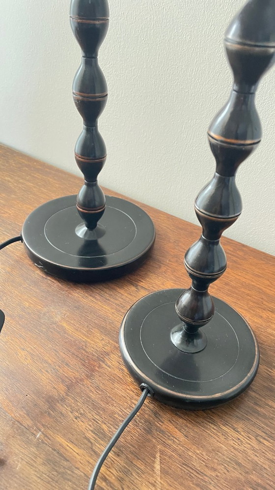 Image 1 of Een paar vintage Ikea spiraallampen