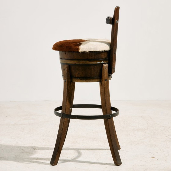Image 1 of Sgabello da bar in faggio MK11625
