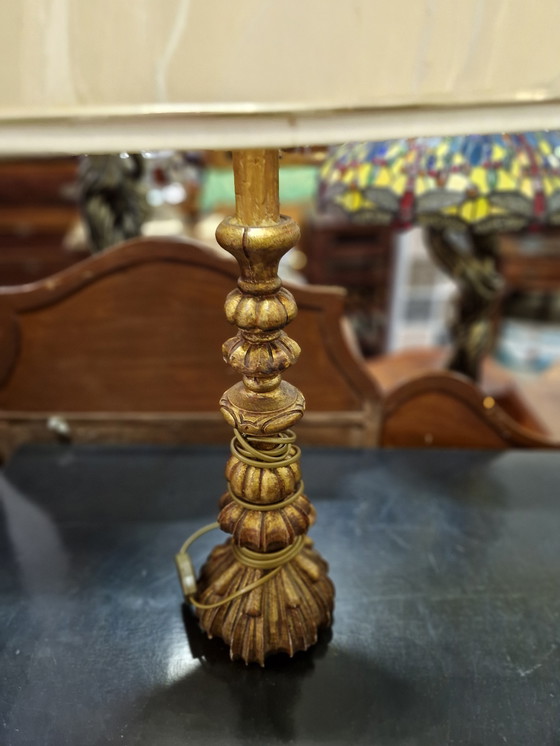 Image 1 of Lámpara de mesa grande y elegante