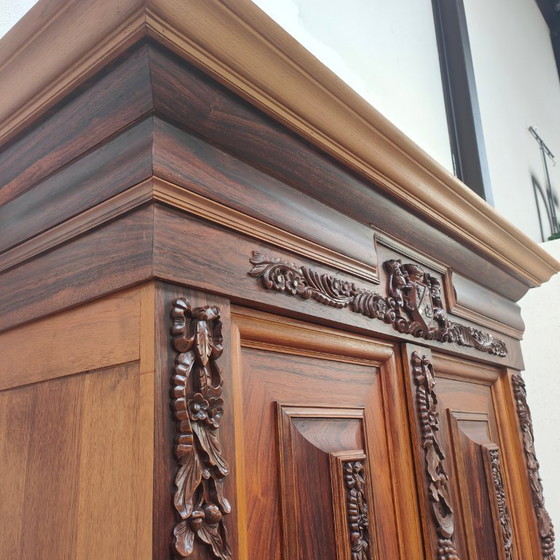 Image 1 of Mobile buffet antico vintage, armadio, guardaroba smontabile