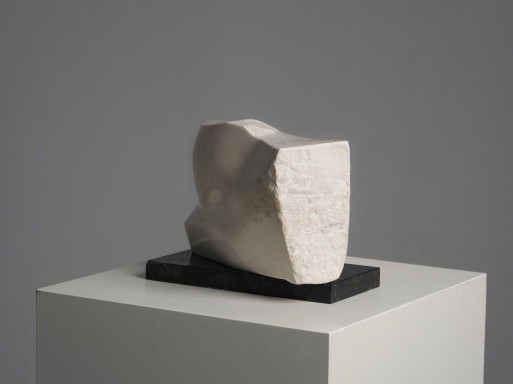 "Noise" Sculpture abstraite en marbre sculpté, Pays-Bas, années 1990 – beeldhouwkunst, Marble, Vintage (photo 2 of 10)