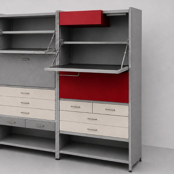 Gabinete Modular Metálico Gispen Modelo 5600 – Armarios, Metal (photo 7 of 15)