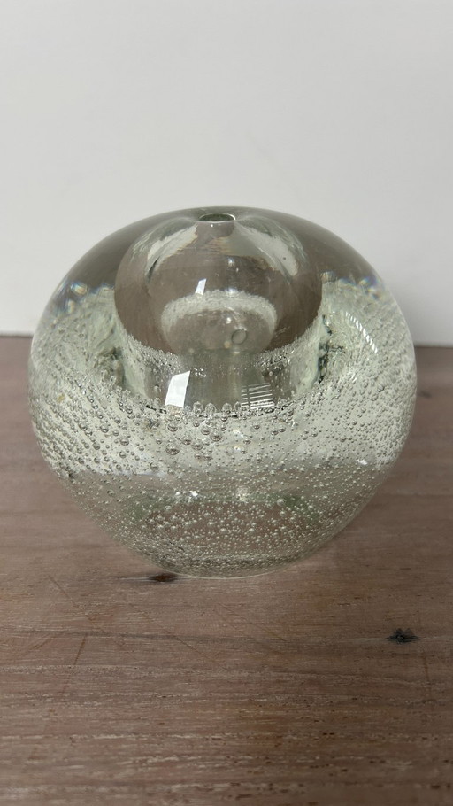 Göran Wärff Kosta Boda - Mouth-Blown Crystal Glass Oil Lamp