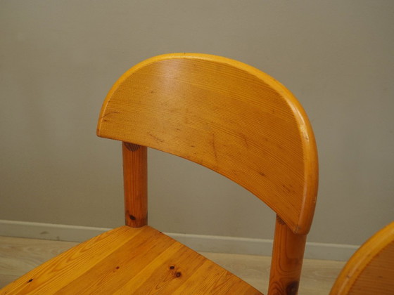 Image 1 of Set van vier stoelen, Scandinavisch design, jaren 60, ontwerper: Rainer Daumiller, fabrikant: Hirtshals