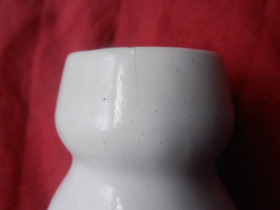 Jarrón con bombillas vidriadas en blanco Jan Van Der Vaart 1960/66 H. 13,3 – Esculturas, Ceramic (photo 7 of 10)