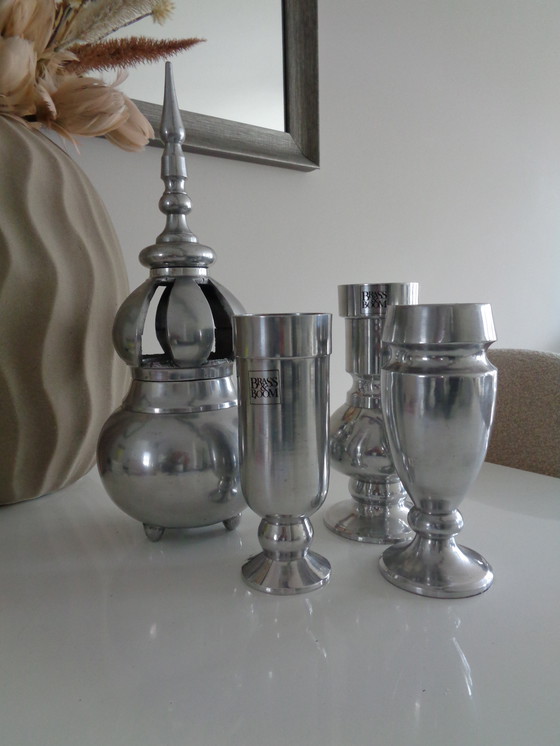 Image 1 of 4 vases from Brass & Boom