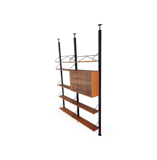 Original Midcentury Poul Cadovius Wandregal Royal Cado 1960 Teak5