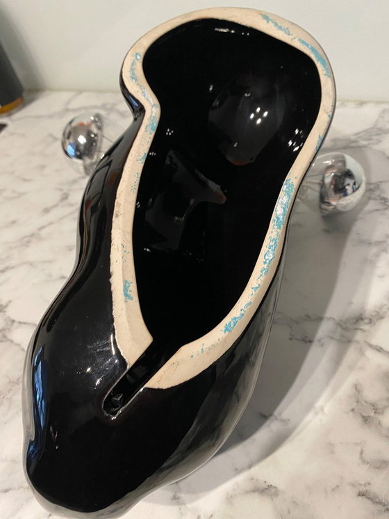 Image 1 of Vintage keramische hand lamp