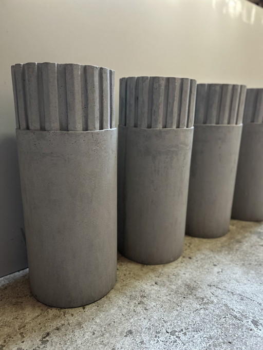Beautiful New Concrete Planters From Serax