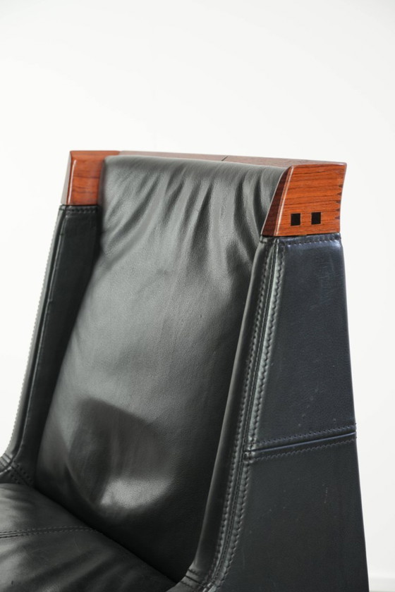 Pratica sedia d'appoggio/da ufficio/da pranzo di Schuitema della serie Decoforma – Sedie da ufficio, Leather (photo 11 of 12)