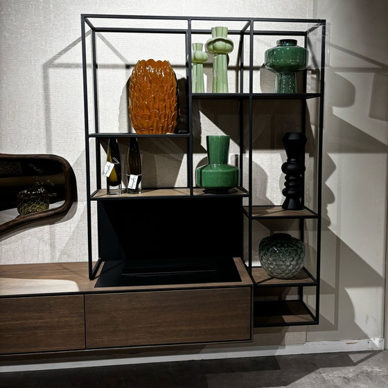 Image 1 of BKS Furniture Ettic TV cabinet with mood fireplace