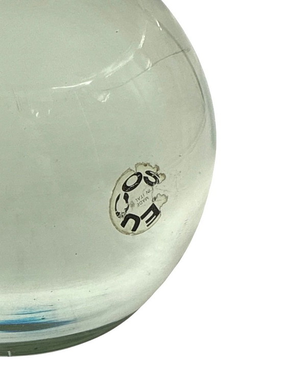 Image 1 of Lampada da tavolo in vetro di Murano, modello Budur, Roberto Pamio, Leucos, Italia, anni '70.