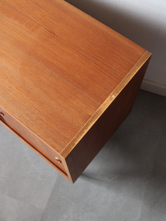 Image 1 of Armoire vintage danoise à portes coulissantes par Preben Sørensen