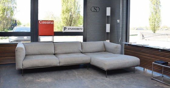 Image 1 of Beautiful Living Divani designer corner sofa in like-new condition