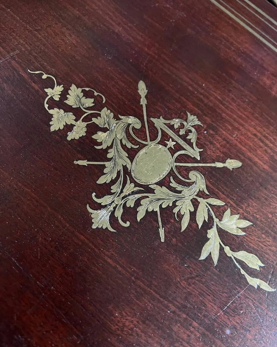Console - Tavolo da gioco in stile Napoleone III. – Brass (photo 8 of 11)
