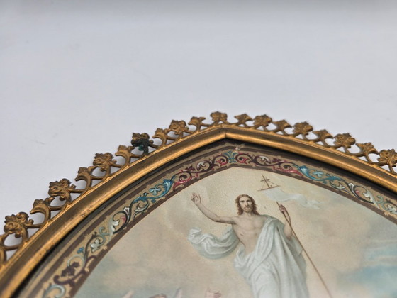 Image 1 of Altar Canon (Altar Cards (Tabellae Lavabo) 19th Century