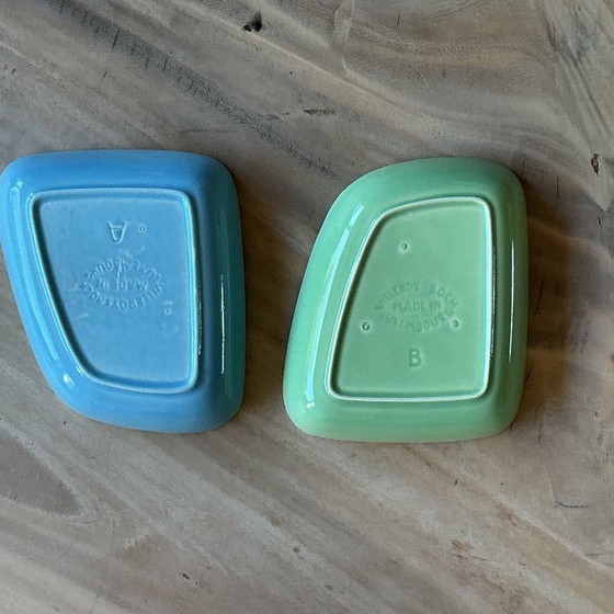 Image 1 of Mid- century pastel aperitief set , compleet