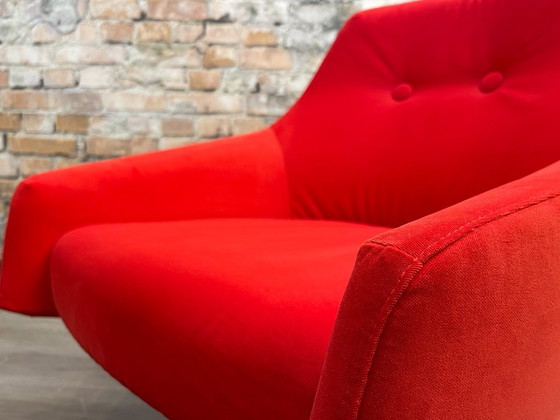 Montis Puk Low – Tissu Rouge | Simon Pengelly – Fauteuils, Metal, Textile (photo 11 of 21)