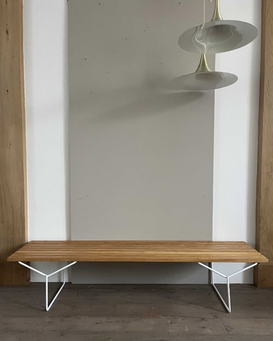 Image 1 of Banco de listones de Harry Bertoia