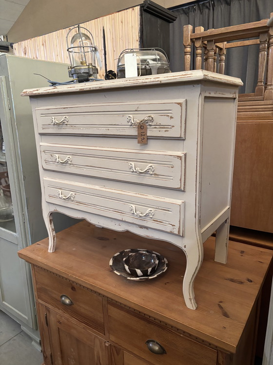 Image 1 of Vintage Brocante chest of drawers