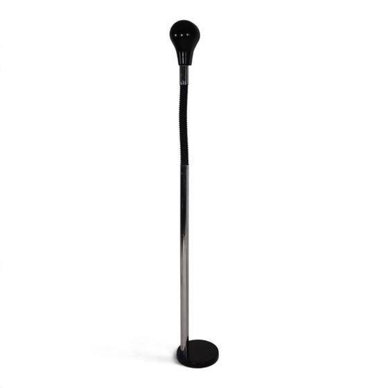 Chrome floor lamp with flexible gooseneck, 1970 – Floor lights (photo 9 of 14)