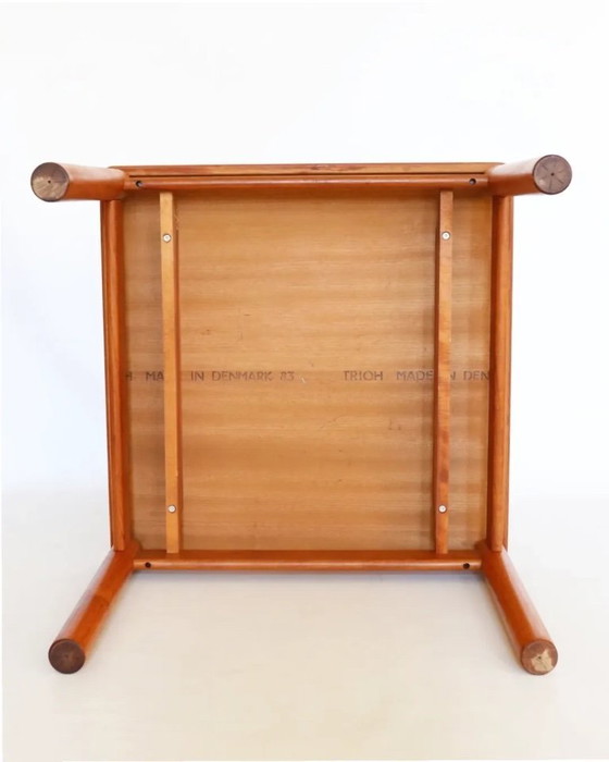 Image 1 of Vintage teak coffee table square Danish design retro 50s