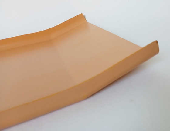 Image 1 of Enzo Mari - Modernist Orange 'Arran' Tray Officina Alessi 1961 - Unique Piece