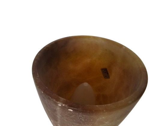 Image 1 of Pegasam - Kelklamp - albast - Spanje  - 3e kwart 20e eeuw