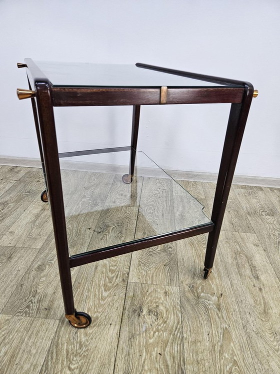 Mobile Bar Table, France, 1960s – Dining tables, Glass, Mid Century Modern (photo 6 of 21)