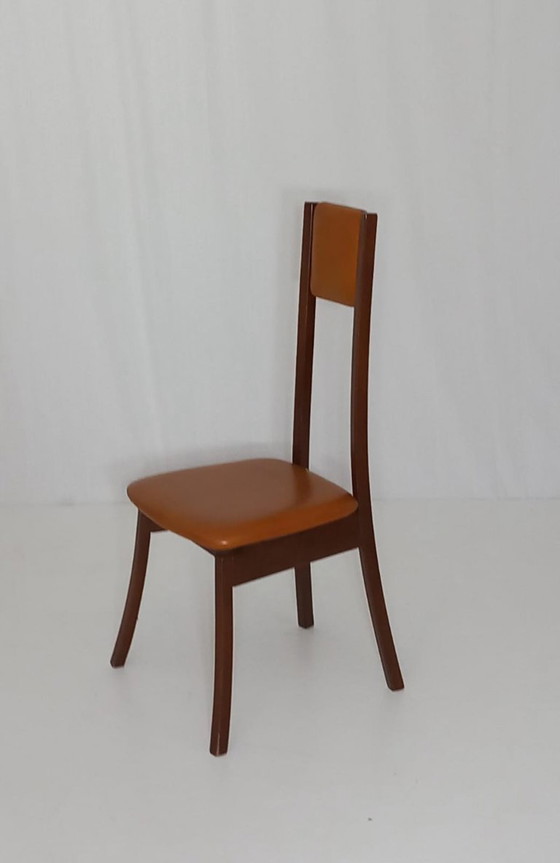 Image 1 of Satz von 4 Programma S11 Stühlen von Angelo Mangiarotti für Sorgente del Mobile, 70er Jahre