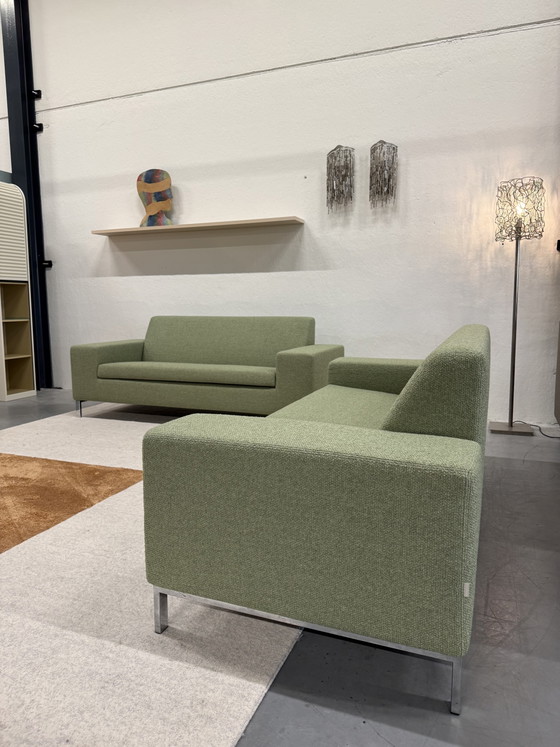 Gelderland 7610 2.5-Seater Sofa De Ploeg Monza Green – 2 seaters, Other, Modern (photo 8 of 11)