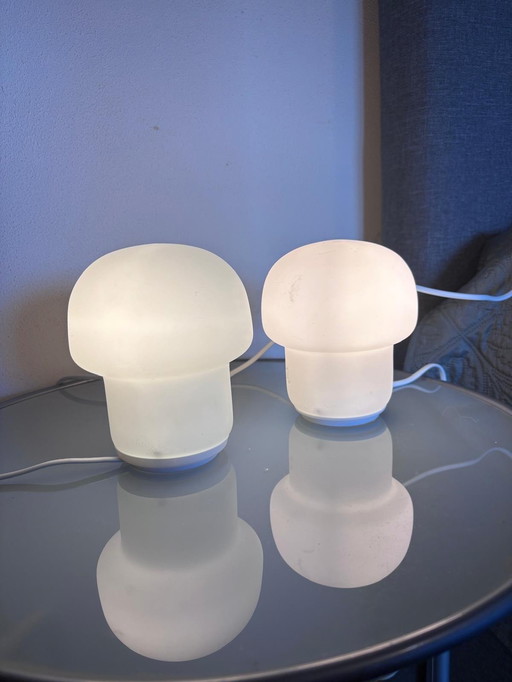 Ikea Tokabo mushroom lamp 2 pieces