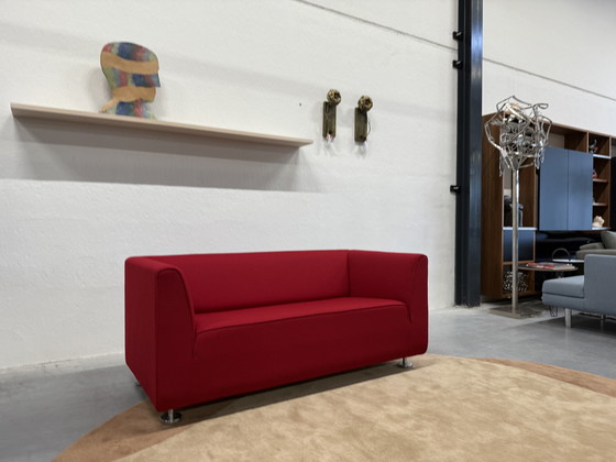 Image 1 of Divano Gelderland 4800 Bank 2 posti in tessuto Vidar rosso 160