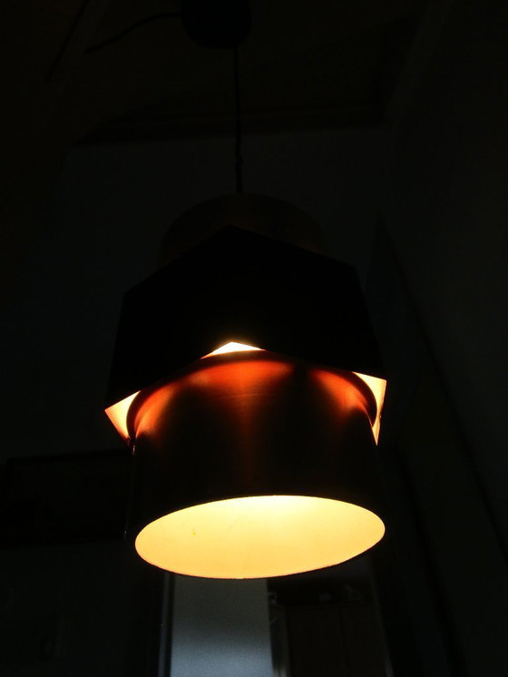 Image 1 of Si tratta di una lampada a sospensione vintage 'Life', progettata da Jo Hammerborg per Fog & Mørup negli anni '70.