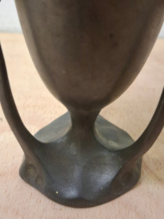 Image 1 of Antica tazza in peltro Kayserzinn Art Nouveau